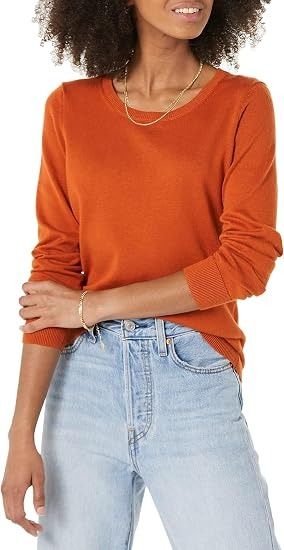 Orange Long Sleeve Sweater image 5